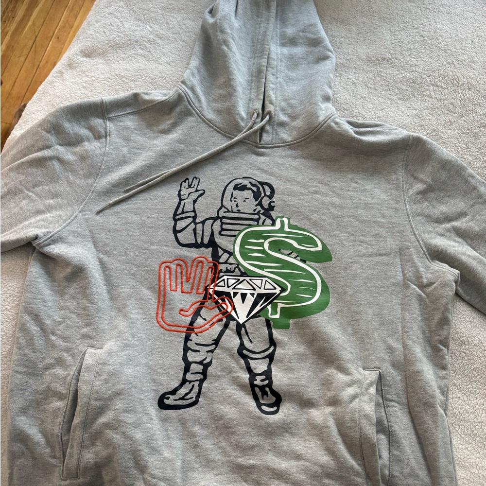 Billionaire Boys Club Ice Cream Hoodie with Astronaut Graphic